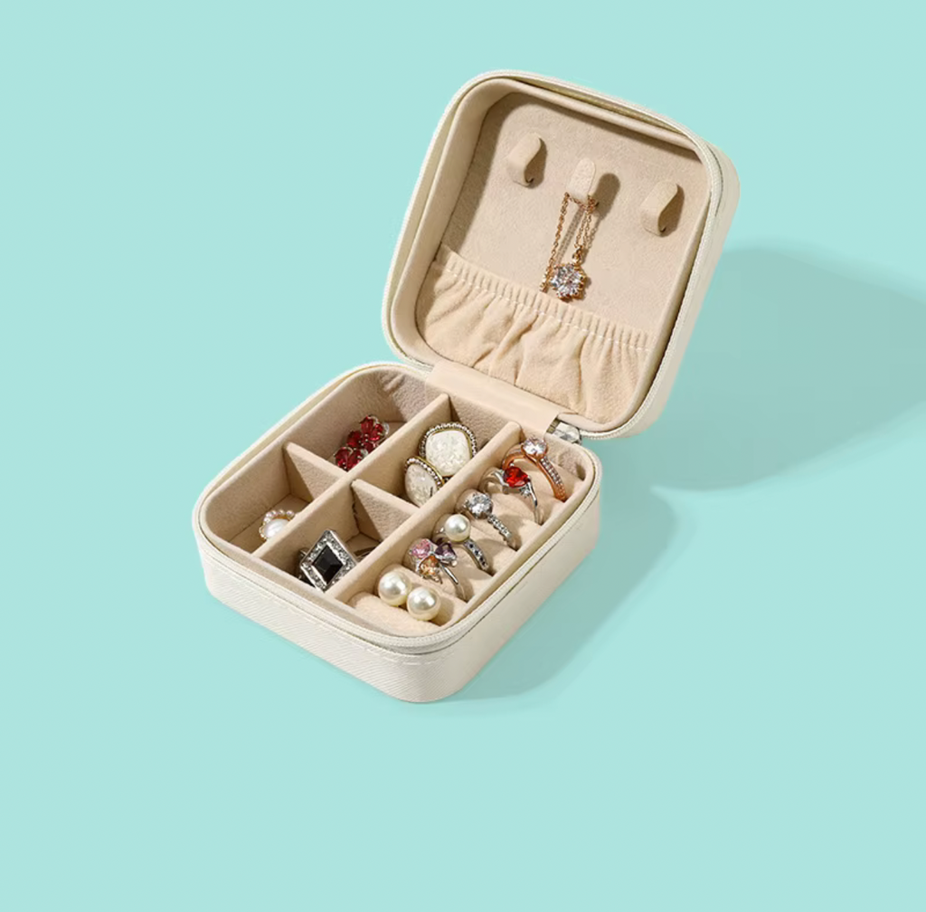 Elegant Travel Jewelry Box