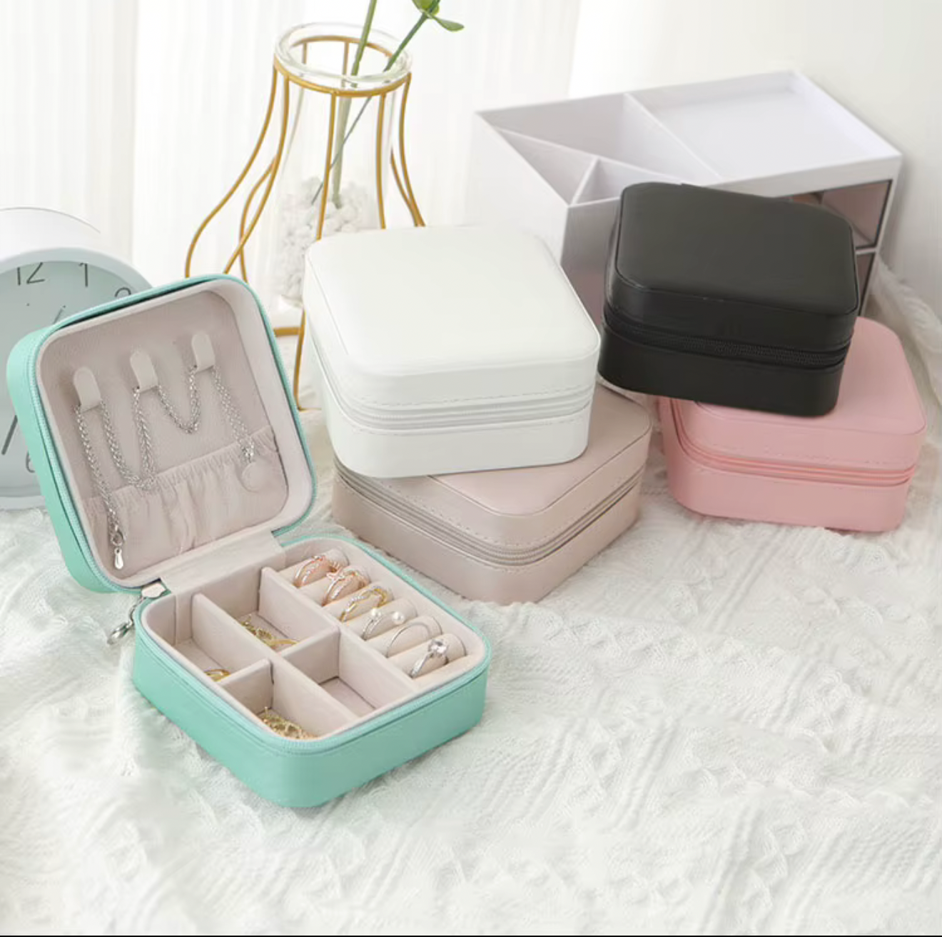 Elegant Travel Jewelry Box