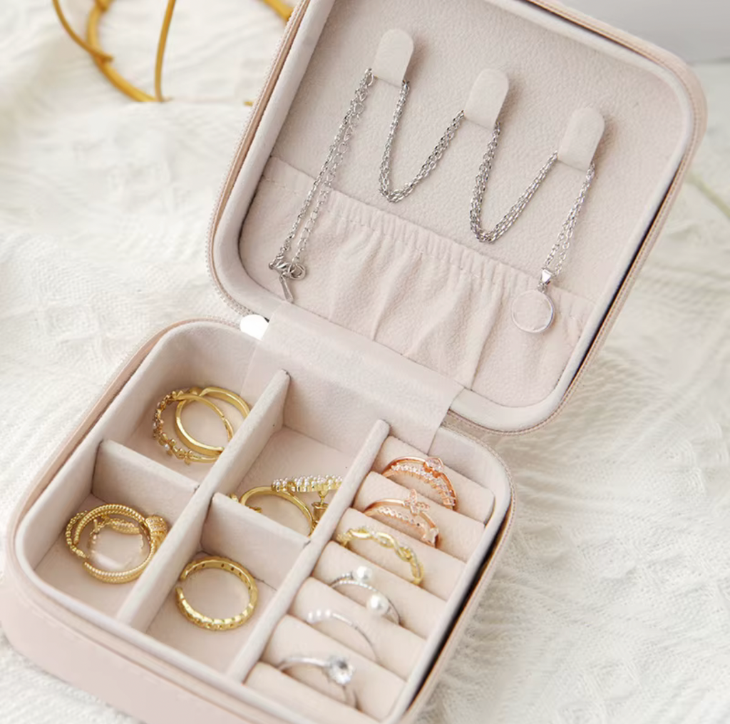 Elegant Travel Jewelry Box