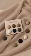 Shahvell Hijab Magnets – 6 Color Collection